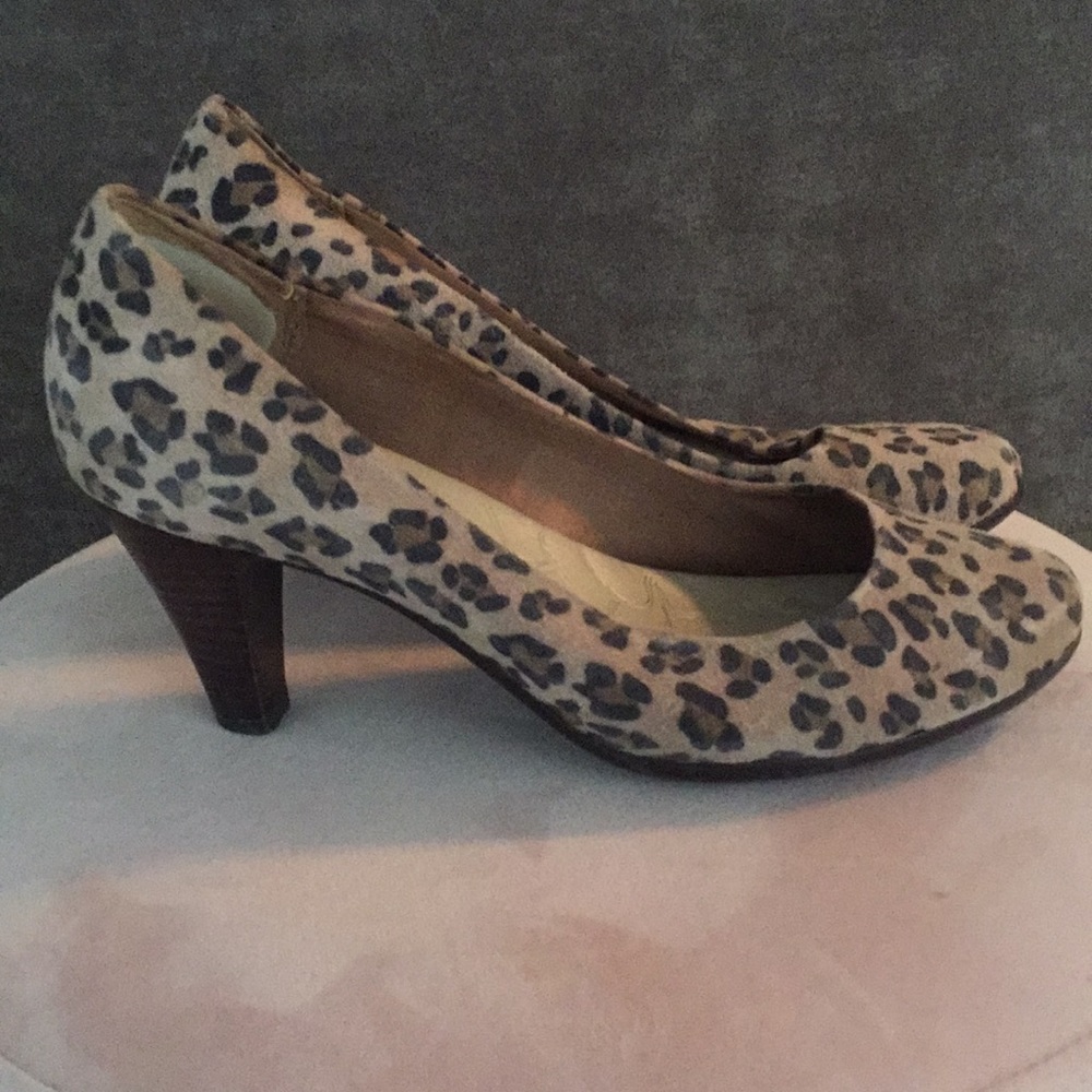 Leopard Heels